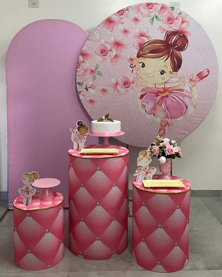 Kit Completo Com Romano Bailarina  - A FESTA E DECORAÇÃO