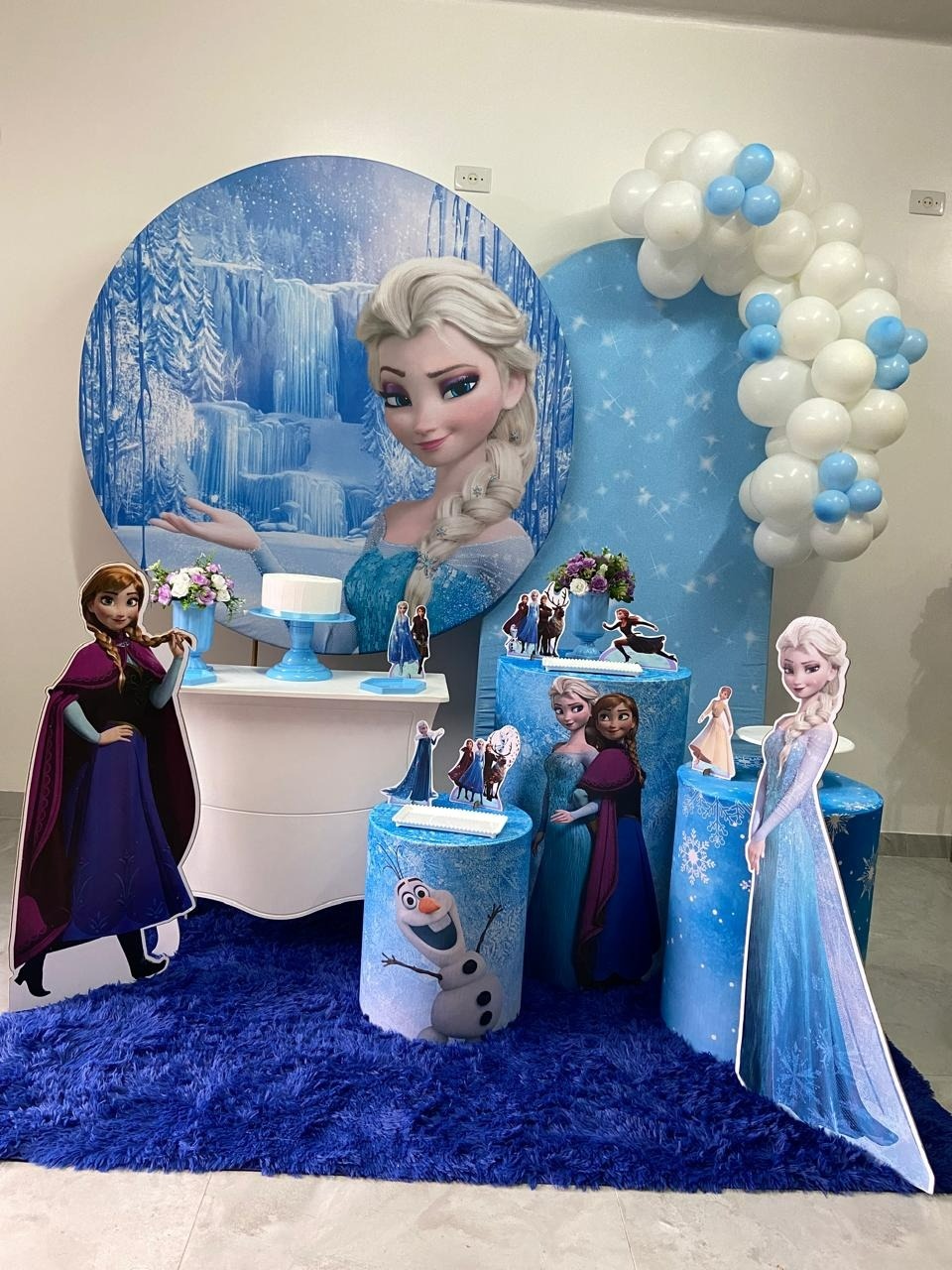 Frozen Sozinha Kit Super Luxo - A FESTA E DECORAÇÃO