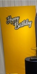 Capa Painel Retangular Laranja E Amarelo  - imagem 2