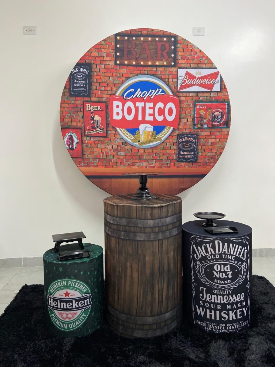 Kit Básico Boteco Chopp - A FESTA E DECORAÇÃO