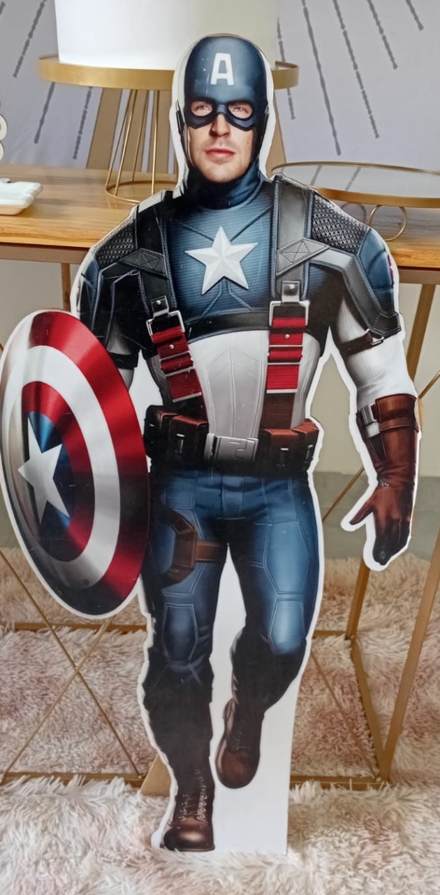 Toten Capitão America Heroi - A FESTA E DECORAÇÃO