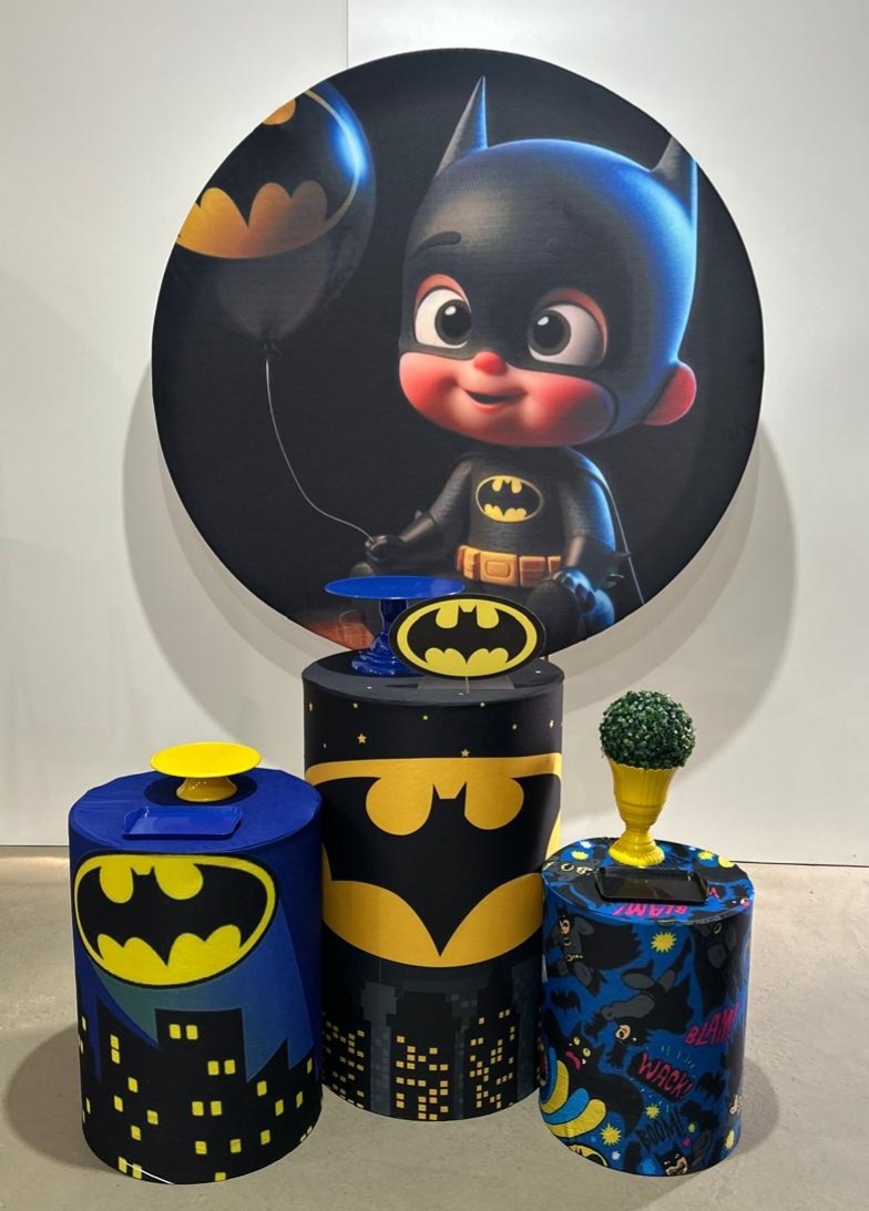 Kit Básico Batman Cut - A FESTA E DECORAÇÃO