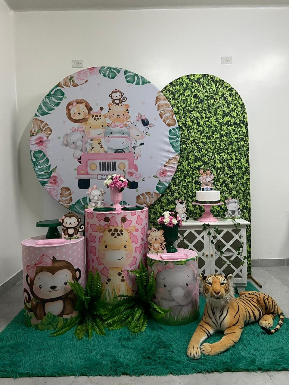 Safari Menina Kit Luxo - A FESTA E DECORAÇÃO