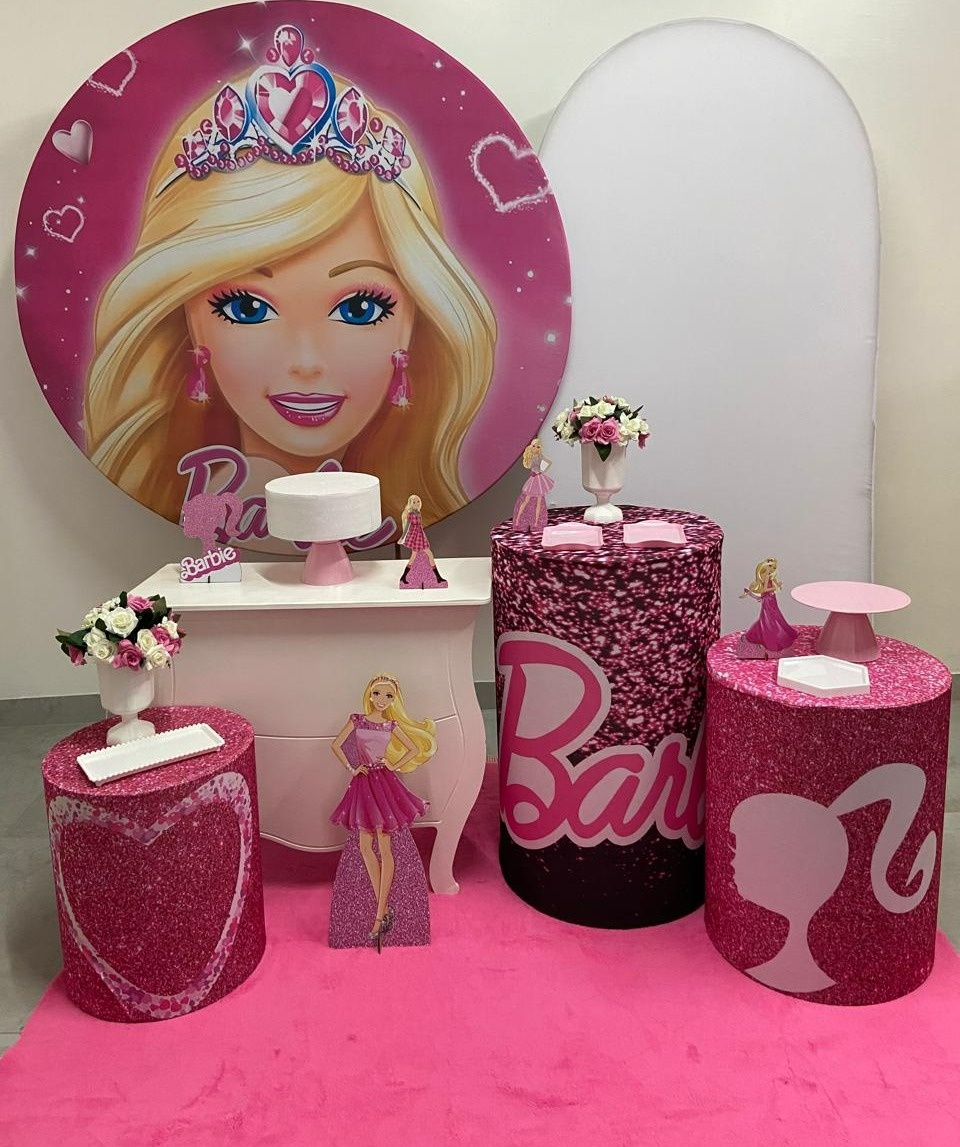 Barbie 2 Kit Luxo - A FESTA E DECORAÇÃO