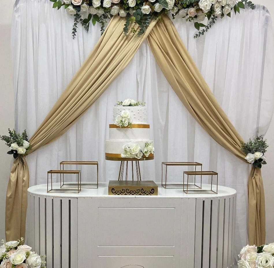 Tecido Cetim Dourado - A FESTA E DECORAÇÃO