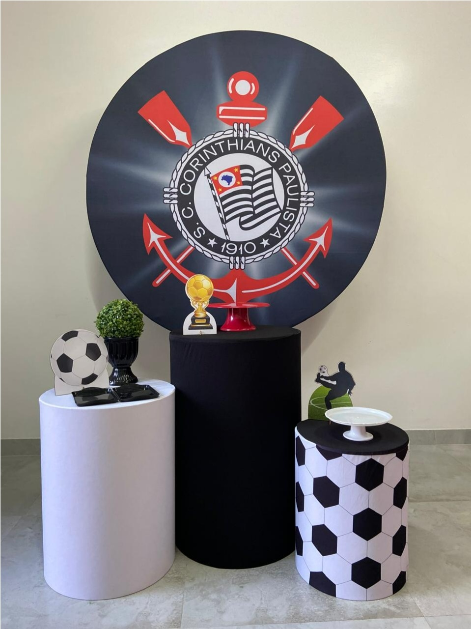 Corinthians Kit Completo Com Balões - A FESTA E DECORAÇÃO