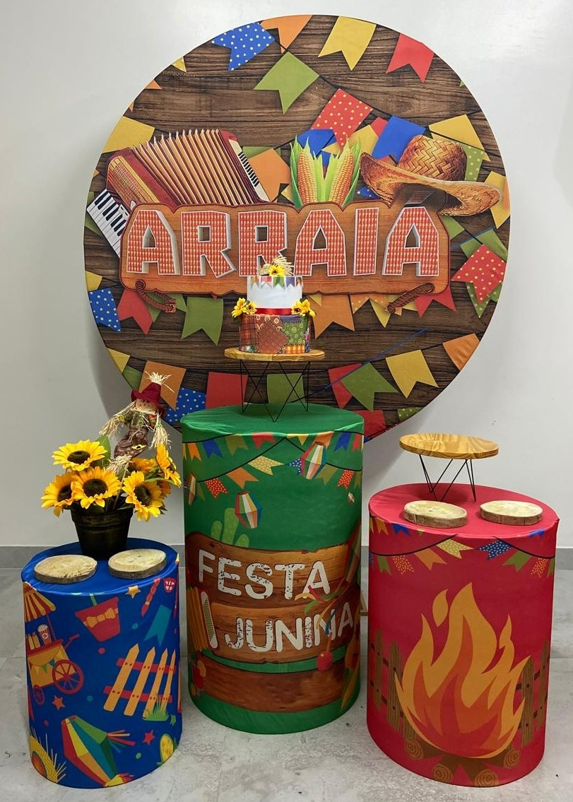 Kit Básico Junino Araiá  - A FESTA E DECORAÇÃO