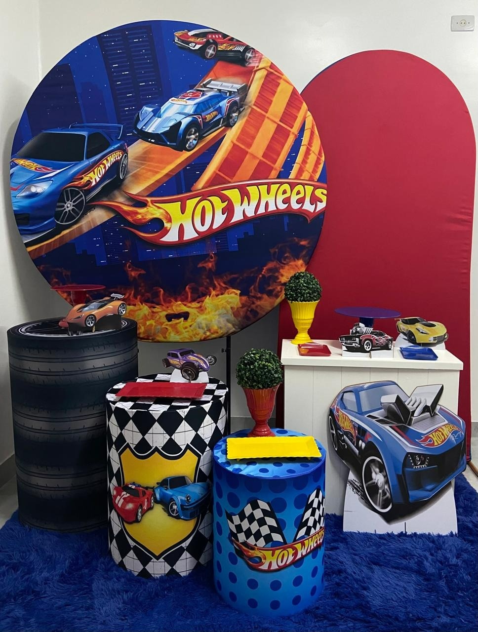 Hot Wheels Kit Luxo - A FESTA E DECORAÇÃO