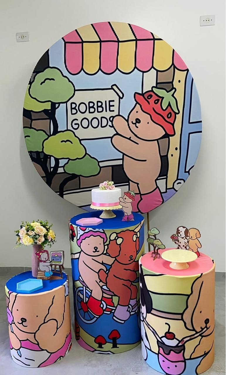 Kit Básico Bobbie Goods  - A FESTA E DECORAÇÃO