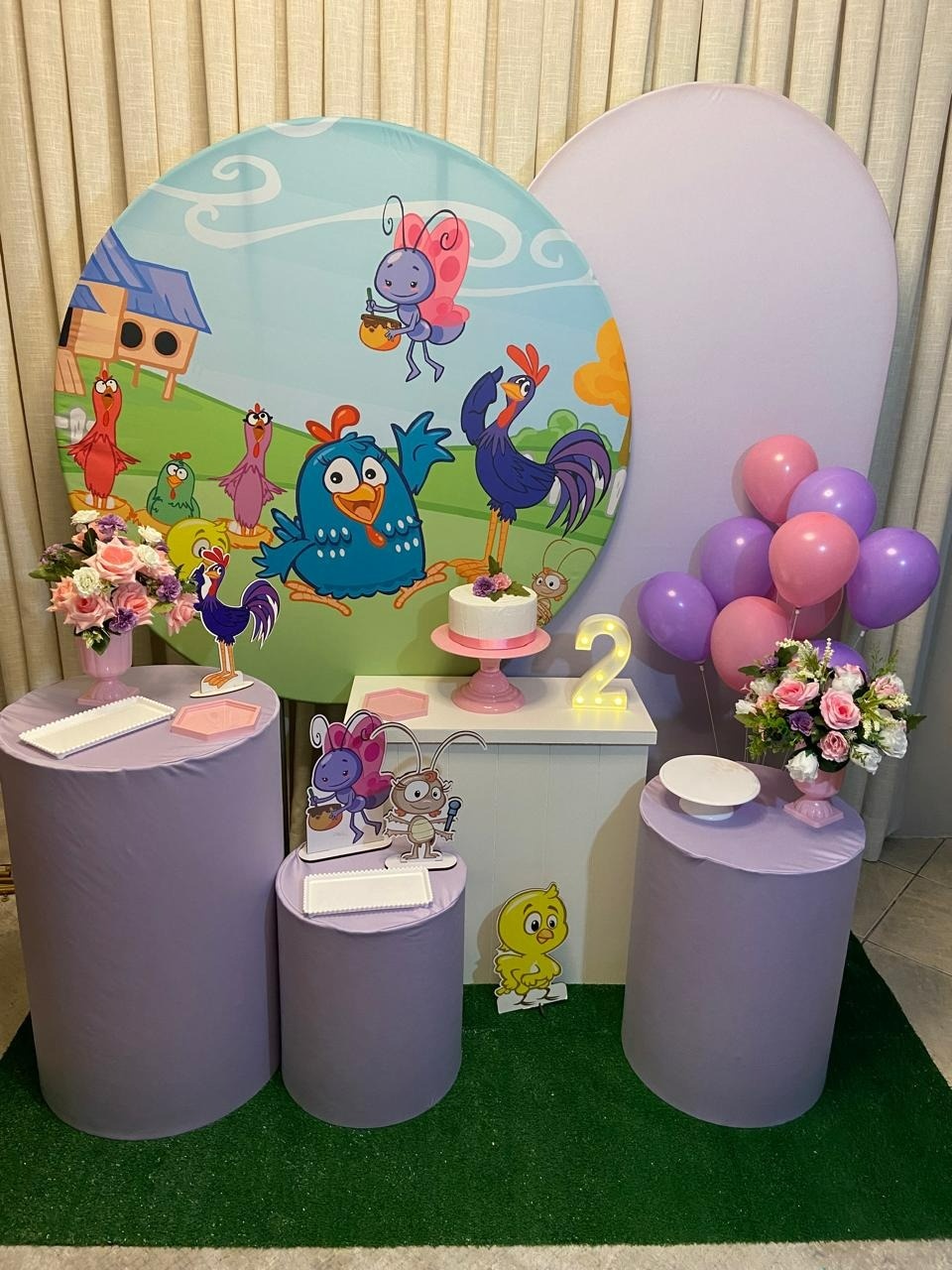 Galinha Pintadinha  Feminino Kit Super Luxo - A FESTA E DECORAÇÃO