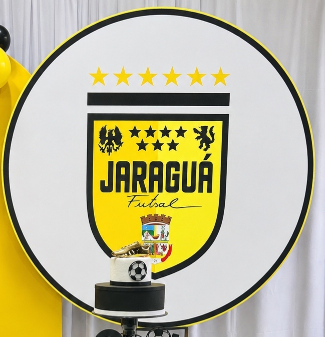 Capa Painel 1,50 Jaraguá Futsal - A FESTA E DECORAÇÃO