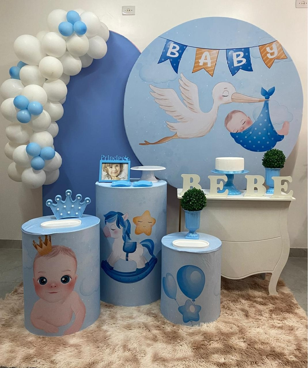 Cegonha Kit Super Luxo - A FESTA E DECORAÇÃO