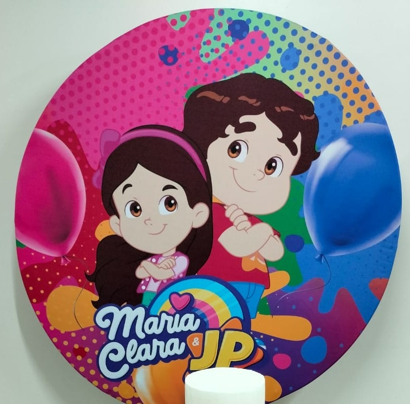 Painel Maria Clara E Jp - A FESTA E DECORAÇÃO