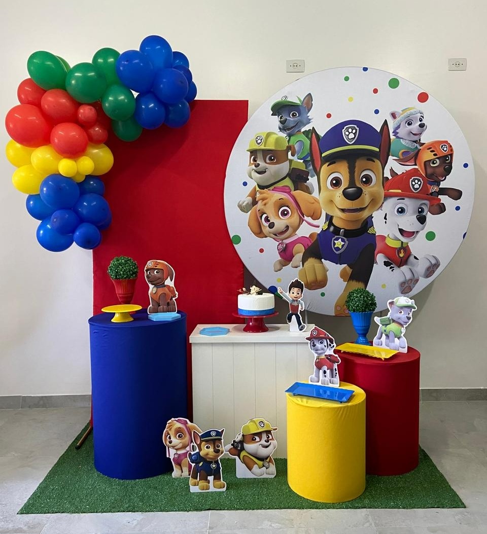 Kit Super Luxo Patrulha Canina 1   - A FESTA E DECORAÇÃO