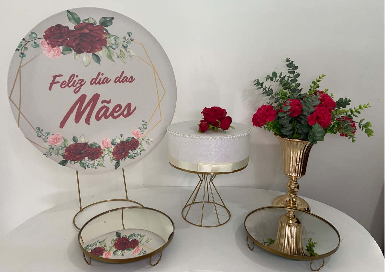 Festa Na Mesa Dia das Mães Bandejas Especiais - A FESTA E DECORAÇÃO