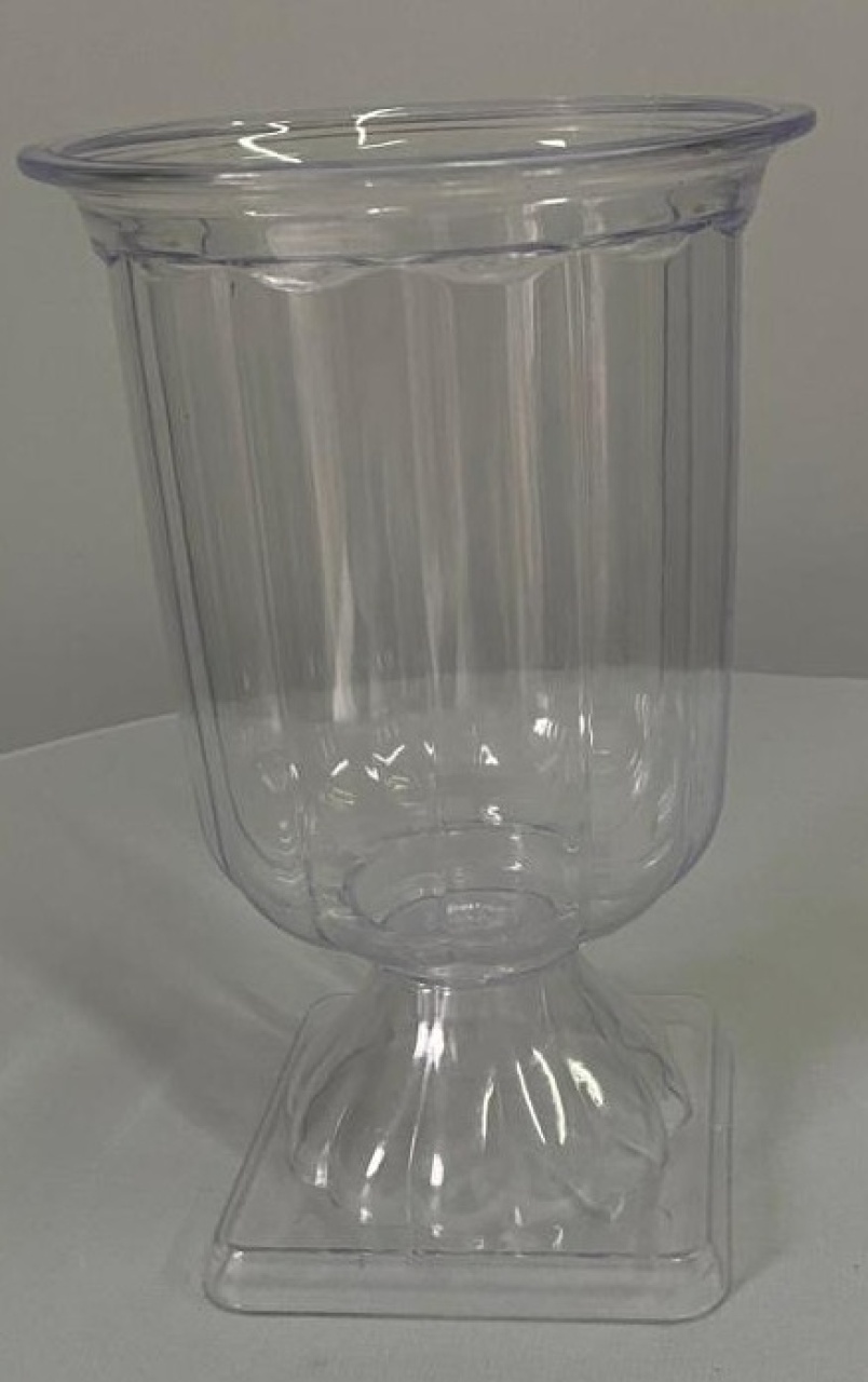 Vaso Romano Transparente - A FESTA E DECORAÇÃO