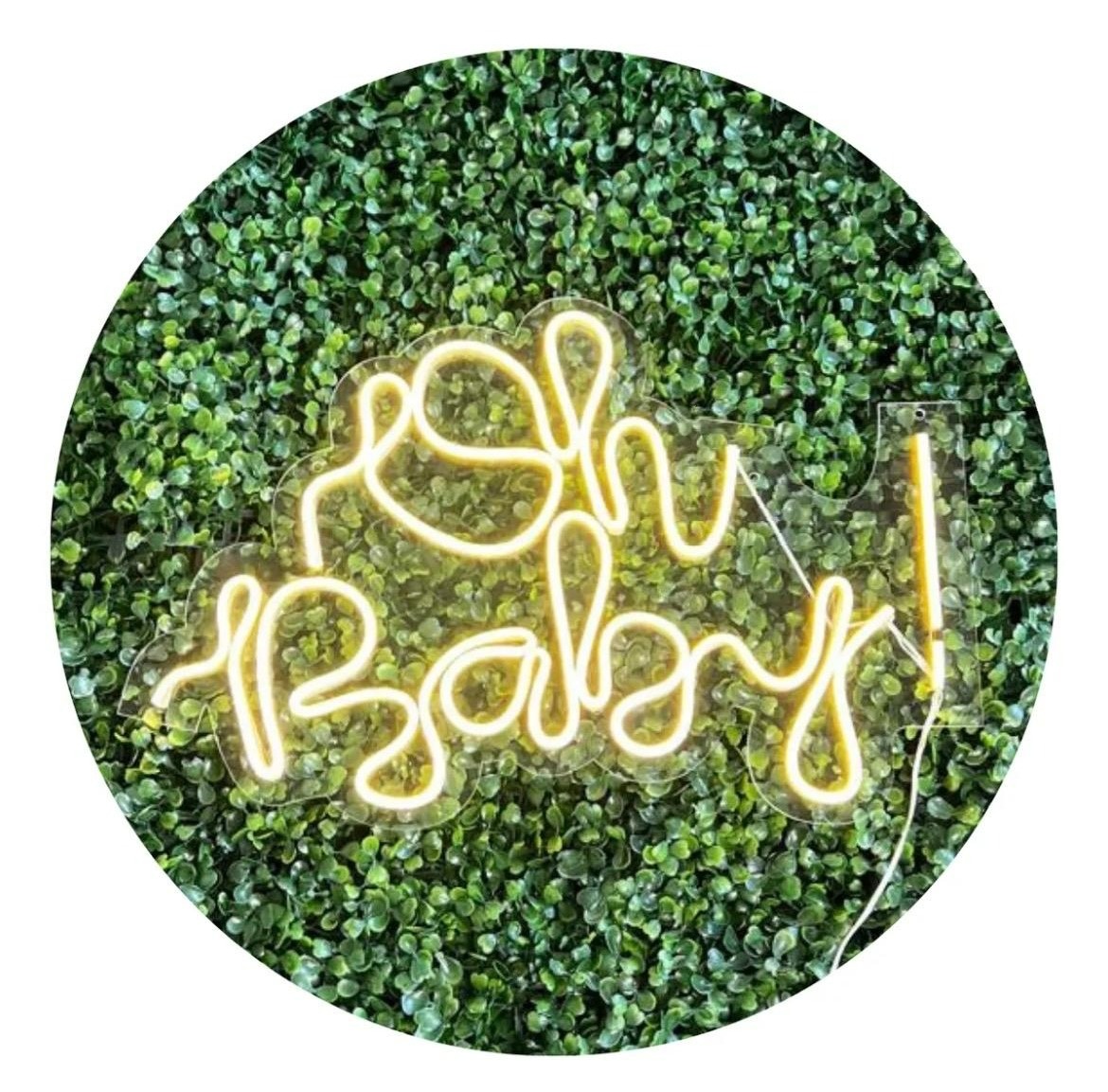 Oh Baby Led ( Branco Quente) - A FESTA E DECORAÇÃO