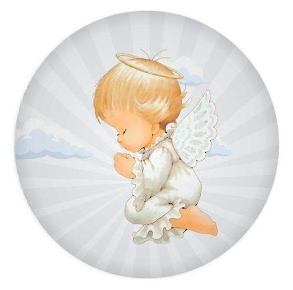Capa Batizado Anjo Menino - A FESTA E DECORAÇÃO
