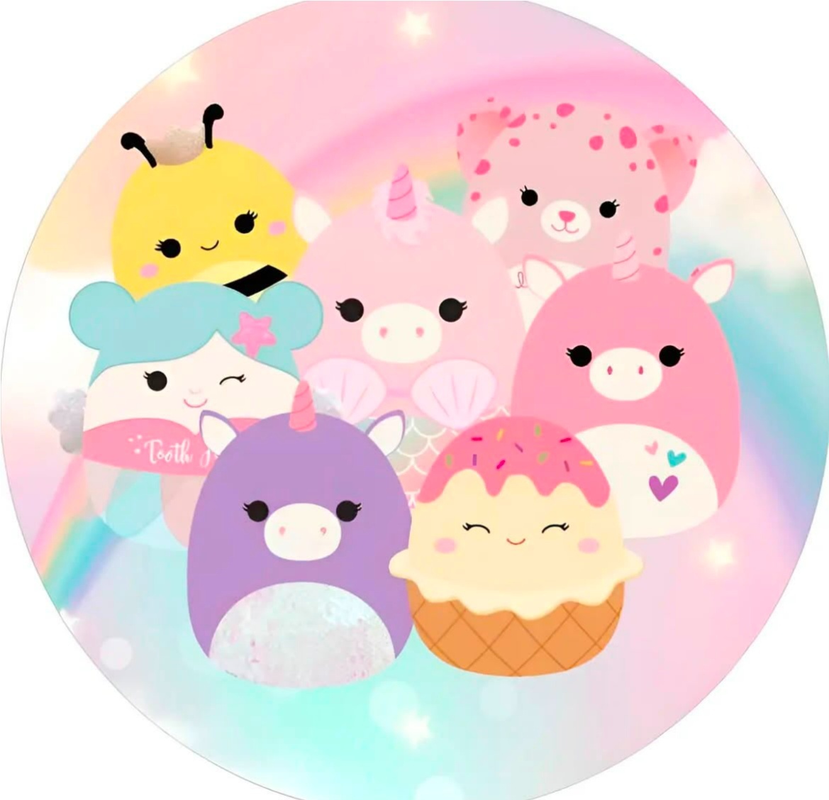Squishmallow Capa 1,50 - A FESTA E DECORAÇÃO