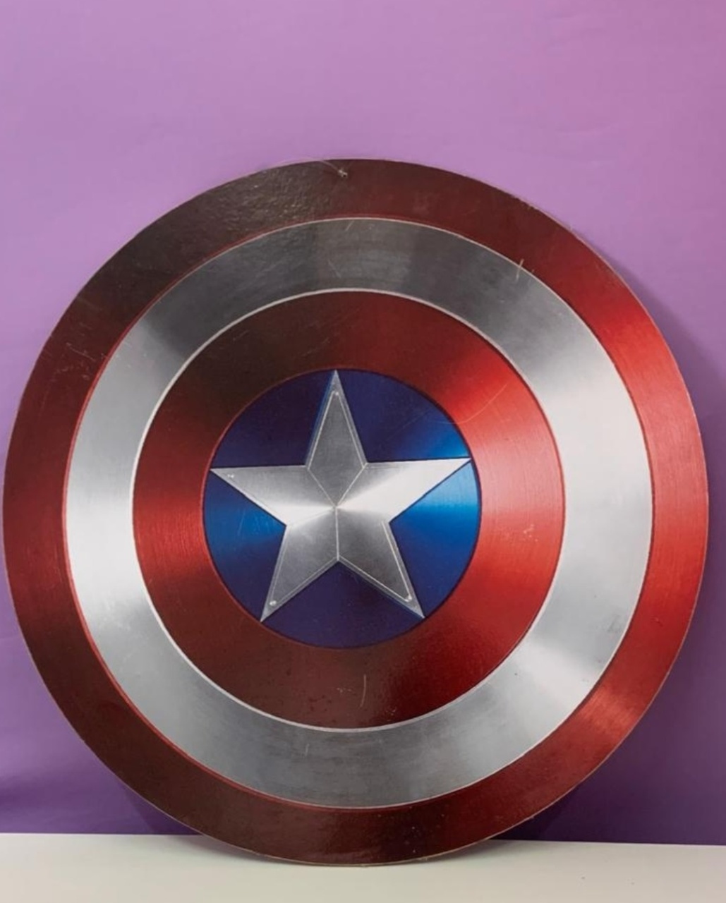 Placa Escudo Capitão America - A FESTA E DECORAÇÃO