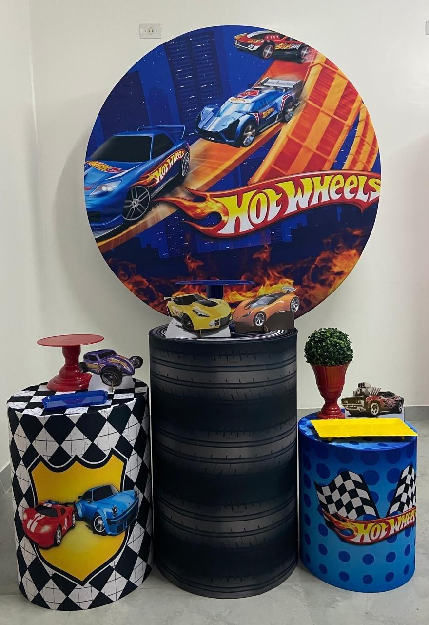 Kit Básico Hot Wheels  - A FESTA E DECORAÇÃO