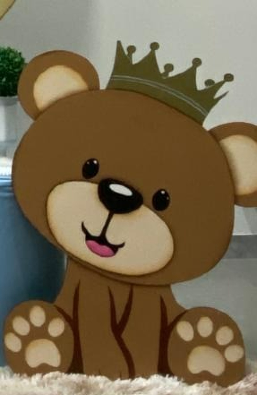 Toten Urso Real de Chão - A FESTA E DECORAÇÃO