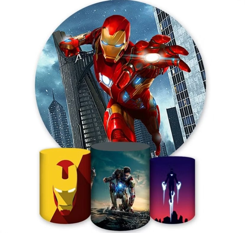 Kit Capas Homem de Ferro - A FESTA E DECORAÇÃO