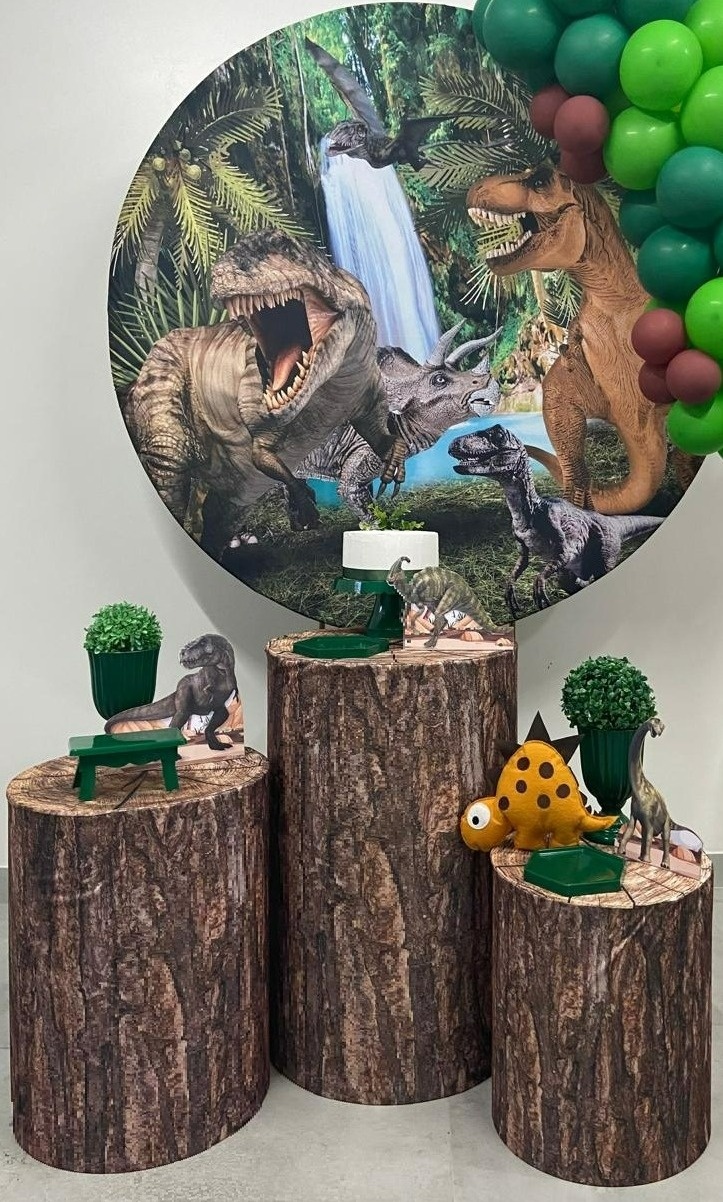 Kit Básico Dinossauro  - A FESTA E DECORAÇÃO