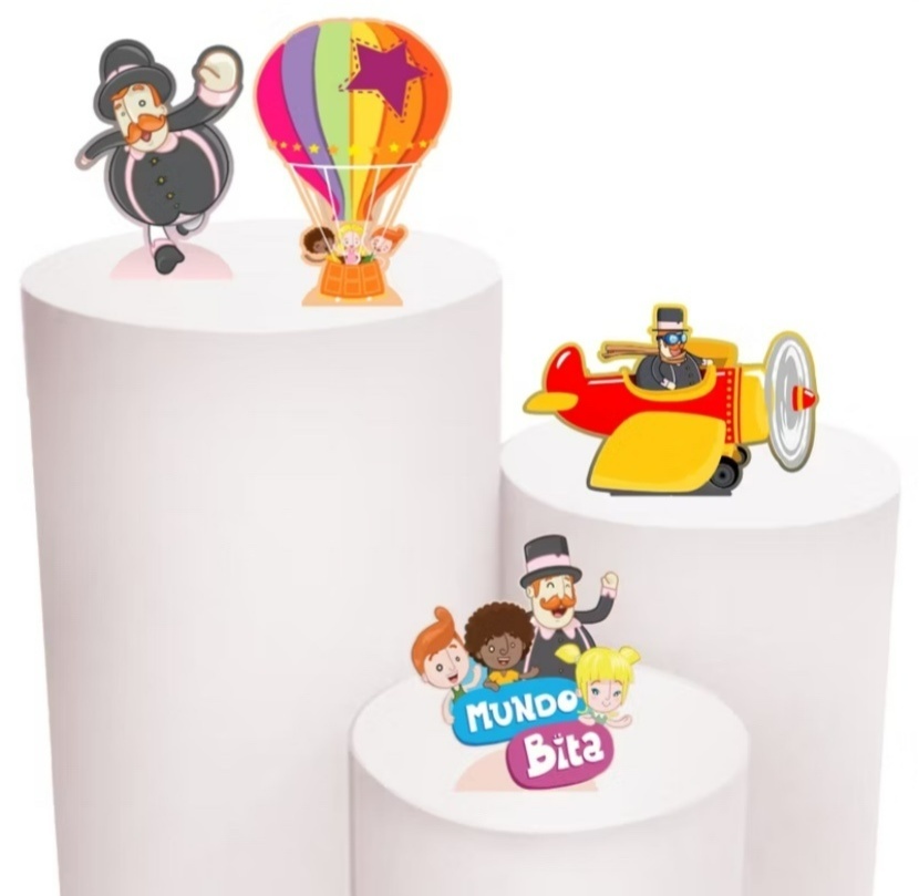 Display Mudo Bita - A FESTA E DECORAÇÃO
