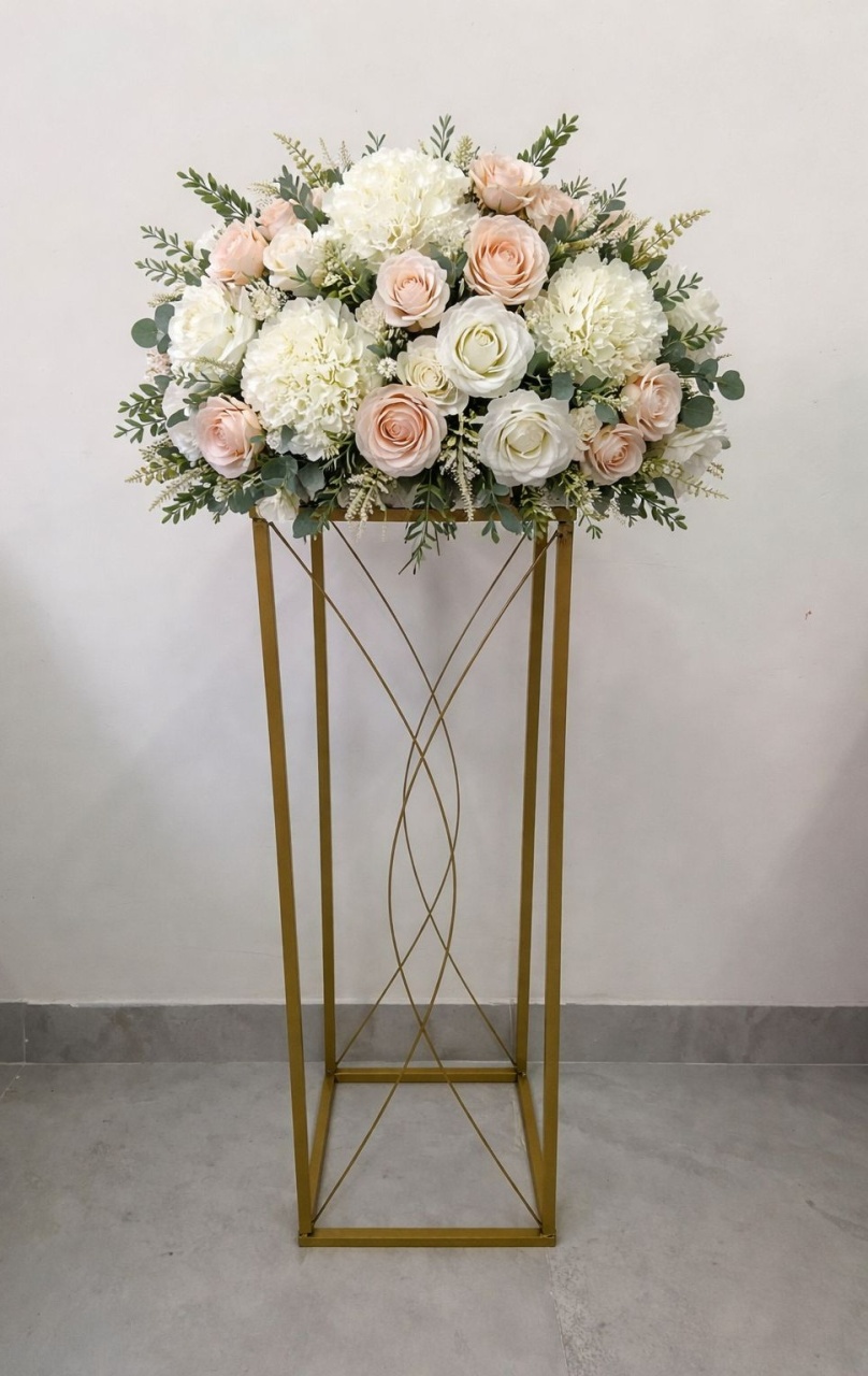 Pedestal Desmontável Para Arranjo de Flores - A FESTA E DECORAÇÃO