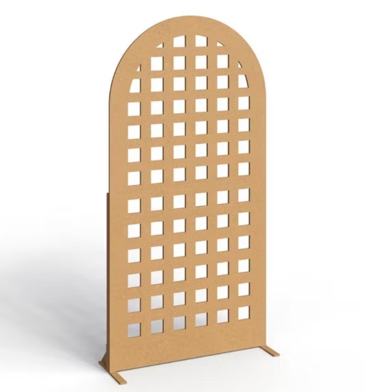 Painel Romano Treliça Mdf 2Mx90Cm - A FESTA E DECORAÇÃO