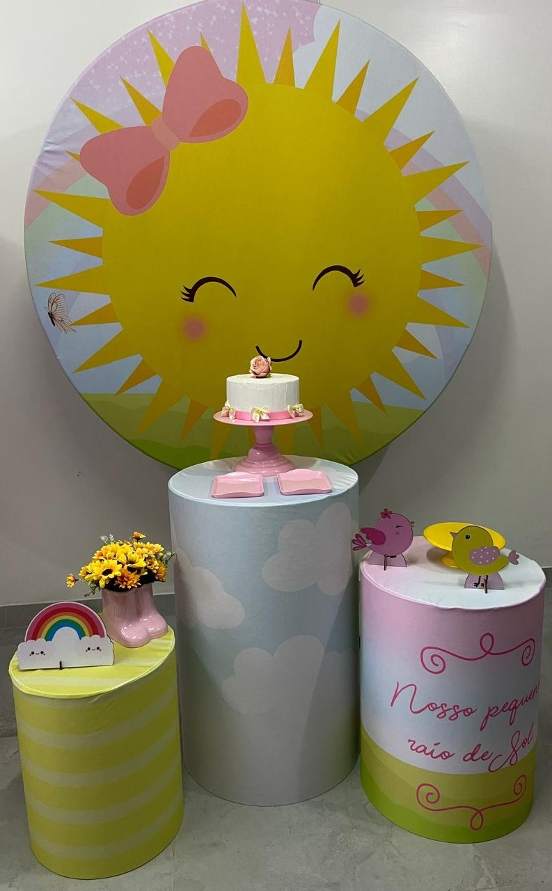 Kit Básico Raio de Sol   - A FESTA E DECORAÇÃO