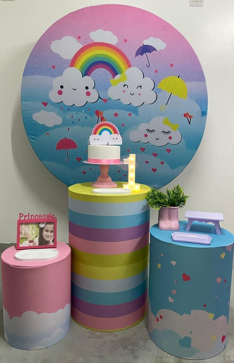 Kit Básico Chuva de Amor   - A FESTA E DECORAÇÃO