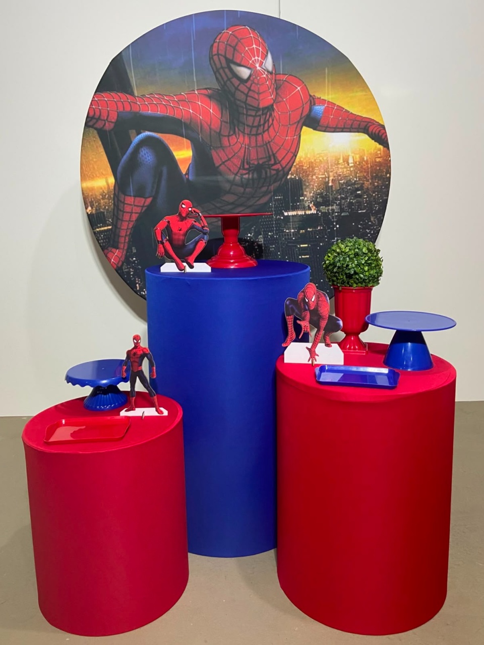Kit Básico Homem Aranha 1,20M - A FESTA E DECORAÇÃO