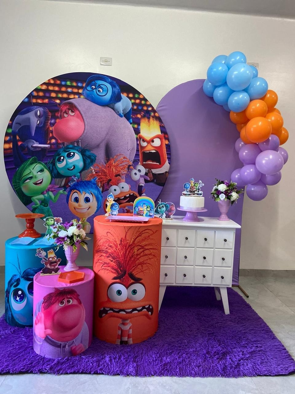 Divertidamente Kit Super Luxo - A FESTA E DECORAÇÃO