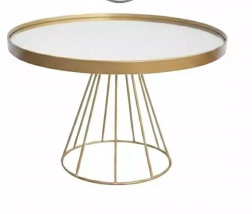 Bandeja Alta Redonda Espelhada G 30Cm - A FESTA E DECORAÇÃO