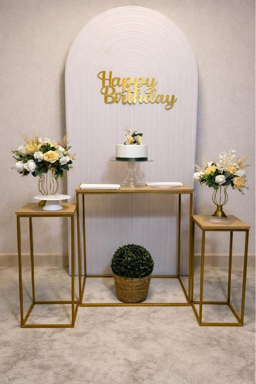Romano Portal Com Mesa Kit Super Luxo  - A FESTA E DECORAÇÃO