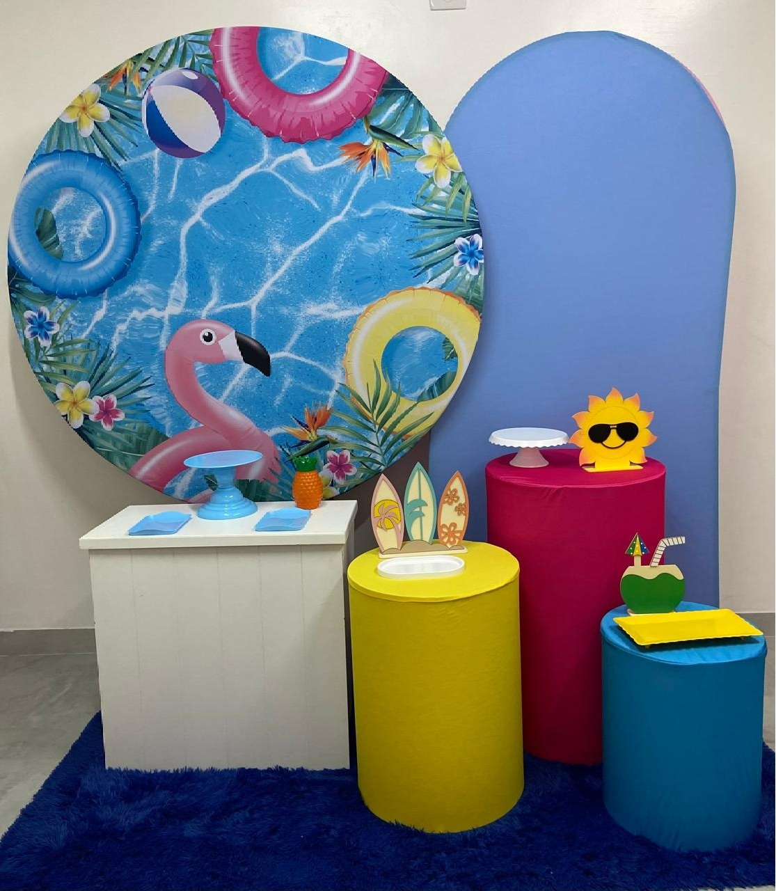 Kit Luxo Pool Party  - A FESTA E DECORAÇÃO