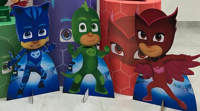 Toten Pj Mask - A FESTA E DECORAÇÃO