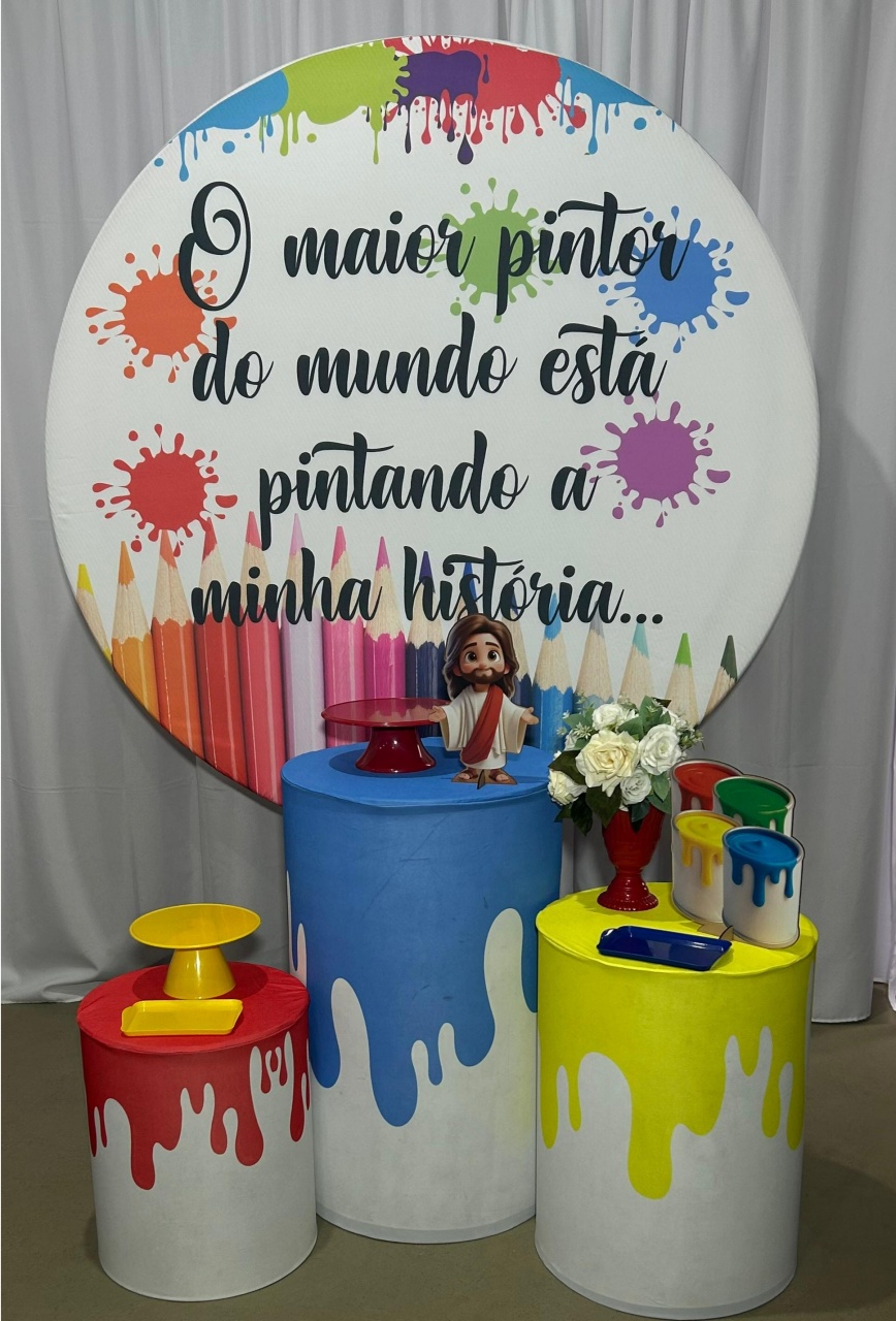 O Maior Pintor Do Mundo Kit Básico - A FESTA E DECORAÇÃO
