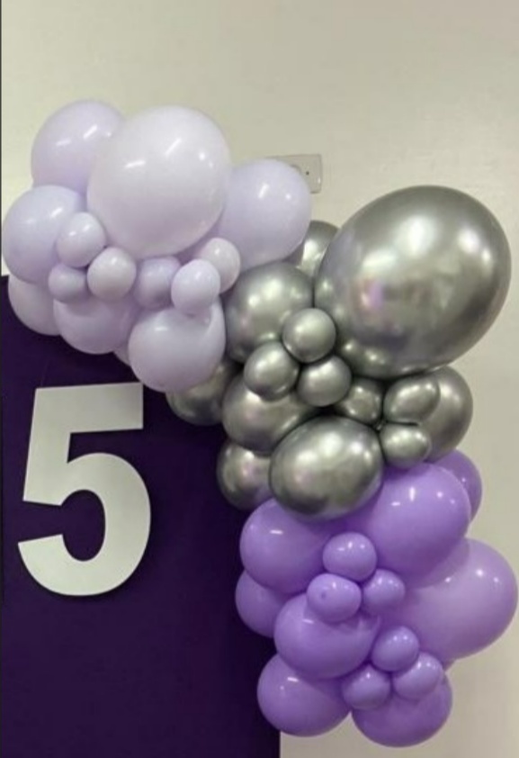 Arco de Balões P Com 1 Cor Especial 1M - A FESTA E DECORAÇÃO