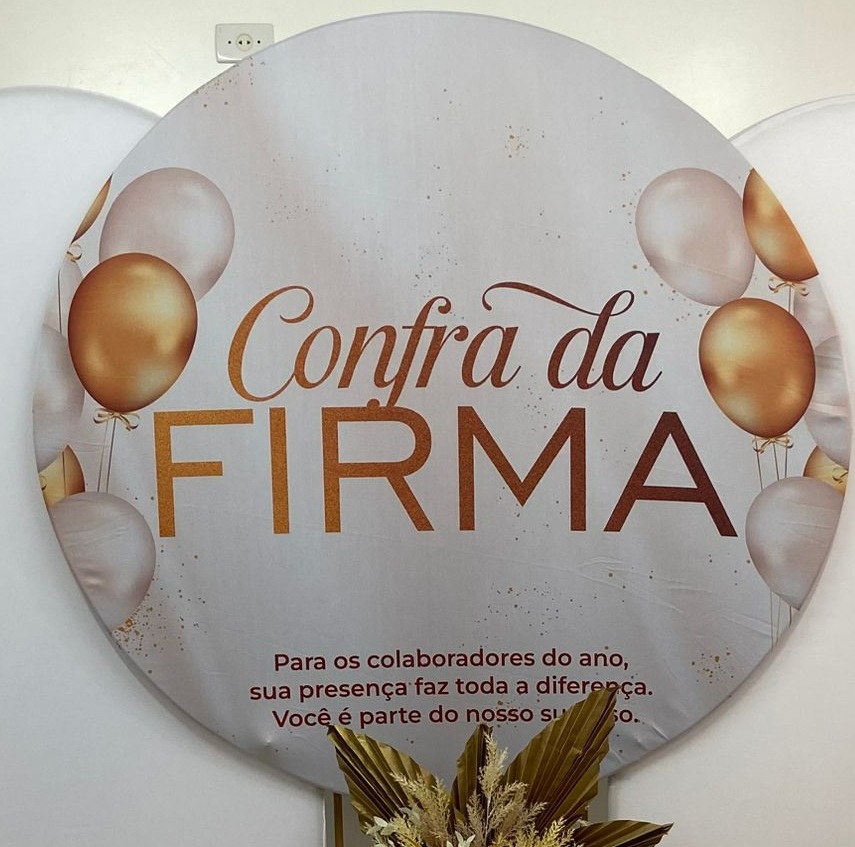 Capa Painel 1,50 Confra da Firma - A FESTA E DECORAÇÃO