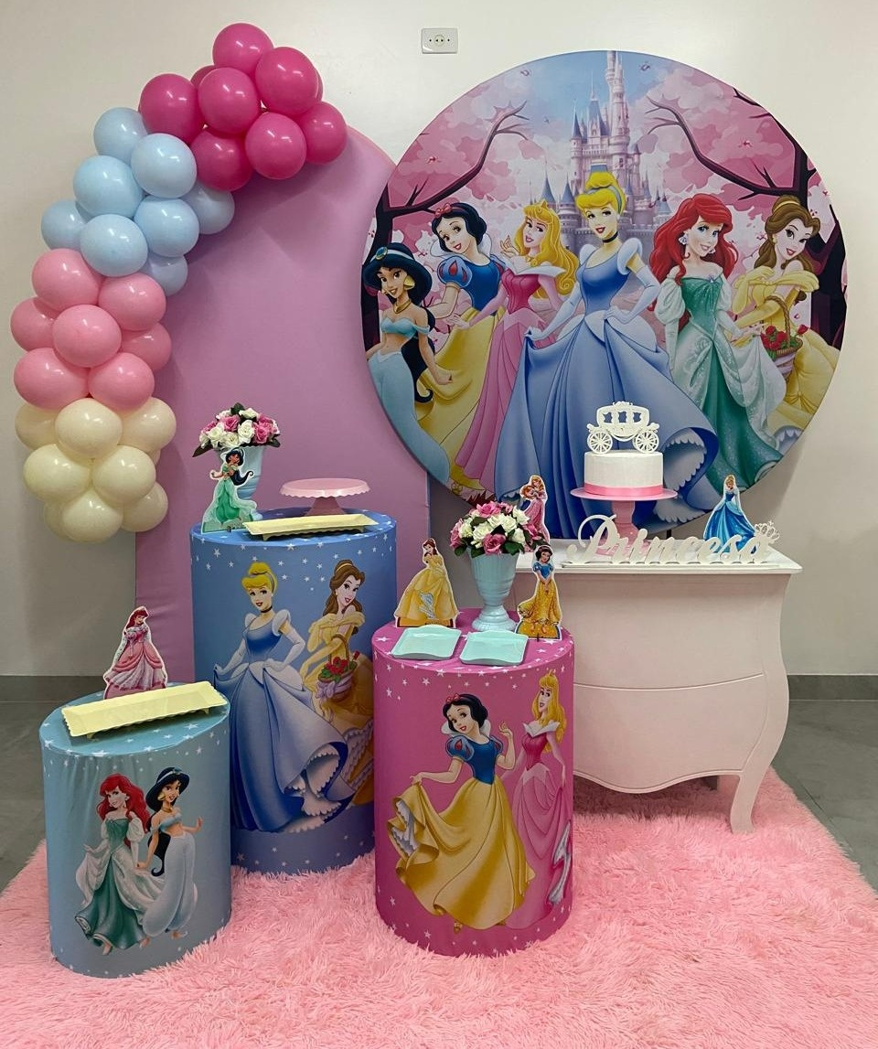 Princesas Kit Super Luxo - A FESTA E DECORAÇÃO