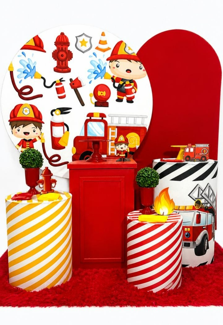 Bombeiro Kit Luxo - A FESTA E DECORAÇÃO