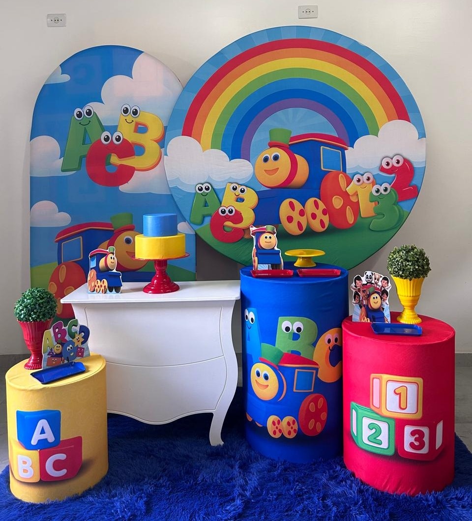 Kit Luxo Bob E O Trem - A FESTA E DECORAÇÃO