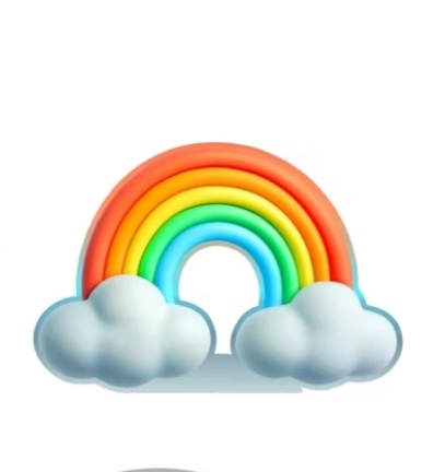 Display Arco Iris - A FESTA E DECORAÇÃO