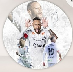Capa 50X50 Neymar Futebol - A FESTA E DECORAÇÃO