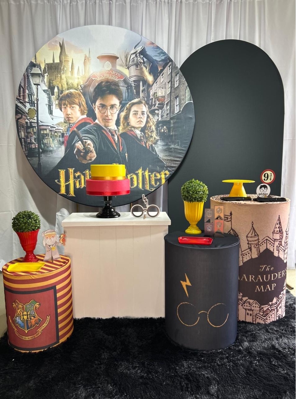 Harry Poter Kit Luxo - A FESTA E DECORAÇÃO