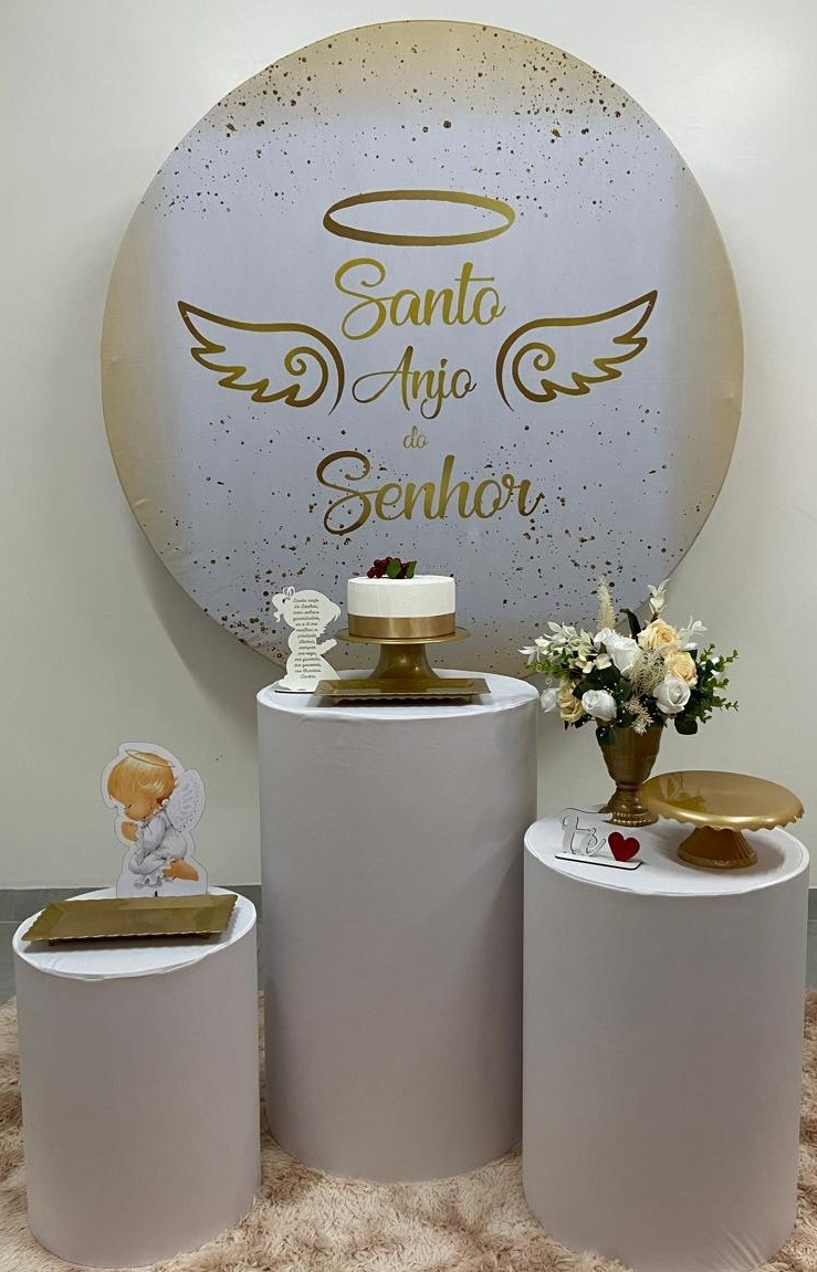 Kit Básico Santo Anjo Asas  - A FESTA E DECORAÇÃO