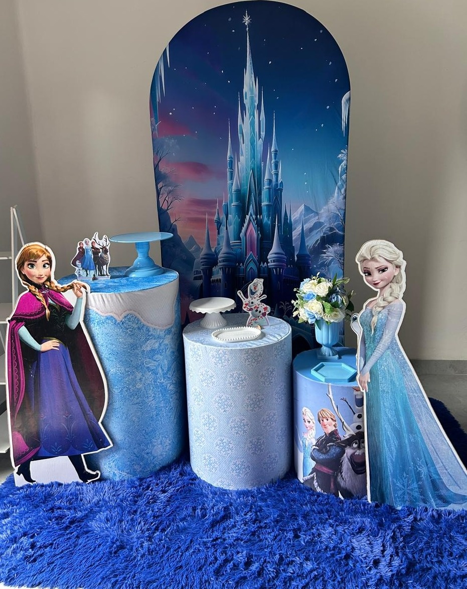 Frozen Romano Kit Completo - A FESTA E DECORAÇÃO